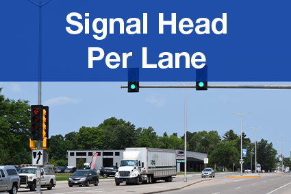 Signal Head Per Lane