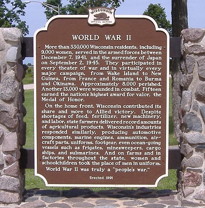 WWII historical marker