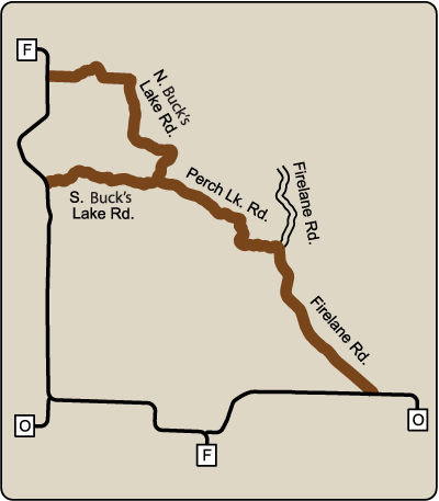 Map of Rustic Road 114