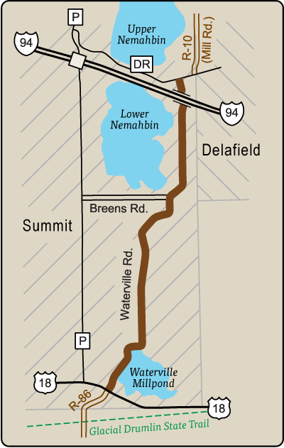 Map of Rustic Road 115