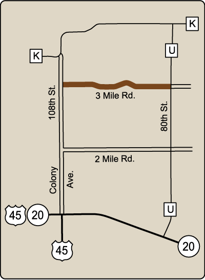 Map of Rustic Road 37