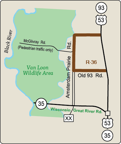 Map of Rustic Road 64