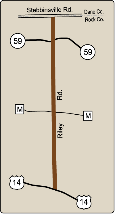 Map of Rustic Road 68
