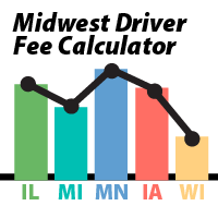 Midwest Driver Fee Calculator logo