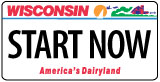 Start now license plate image