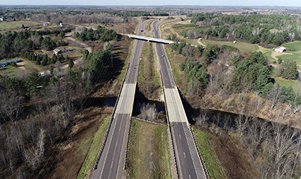 Drone view of US 41