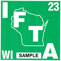 2021 IFTA sticker