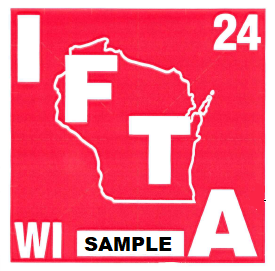 2021 IFTA sticker