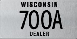 Motorcycle Dealer Plate