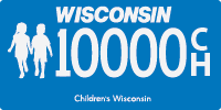 Children's Hospital of Wisconsin plate