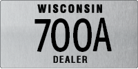 Dealer Cycle plate