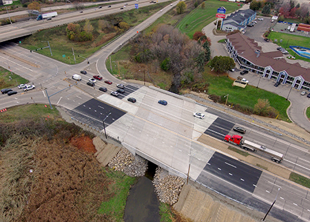 WIS 125 structure over Mud Creek