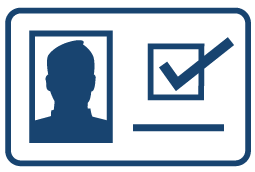 Free ID icon- Get an ID free for voting even if you do not have the documentation to get a regular Wisconsin ID.