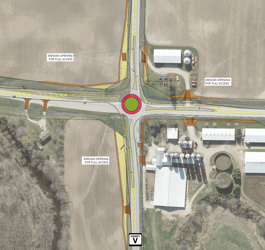 Shifting intersection 