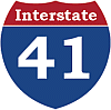 Interstate 41 logo