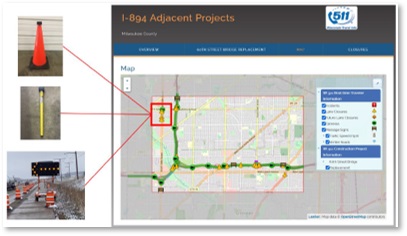 I-894 adjacent project map