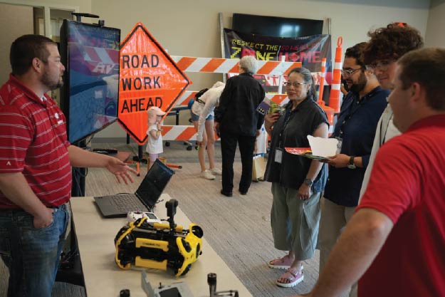 Image of safety open house event at Hill Farms