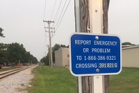 Emergency Notification System Sign