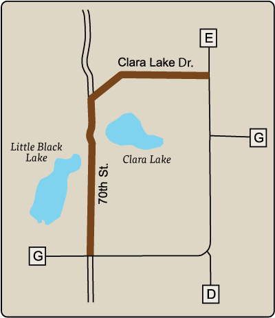 Map of Rustic Road 41