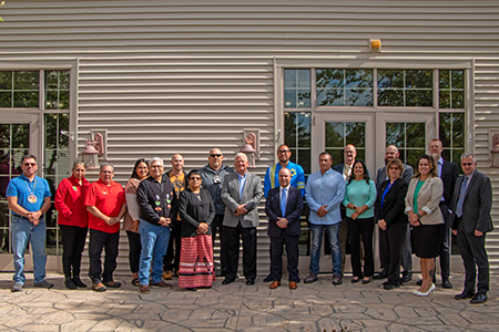 Inter-tribal task force at the 2023 tribal consultation.